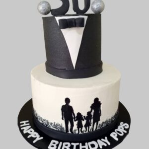 Vanilla and Chocolate Cake